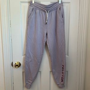 S Purple Peloton Joggers